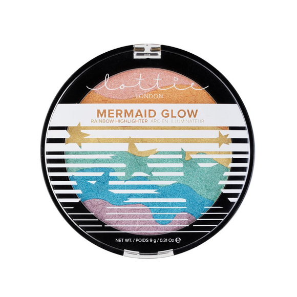 lottie London Mermaid Glow Rainbow Highlighter - Picture 1 of 5